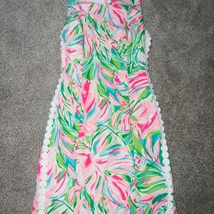 Lilly Pulitzer Pink and Green Dress